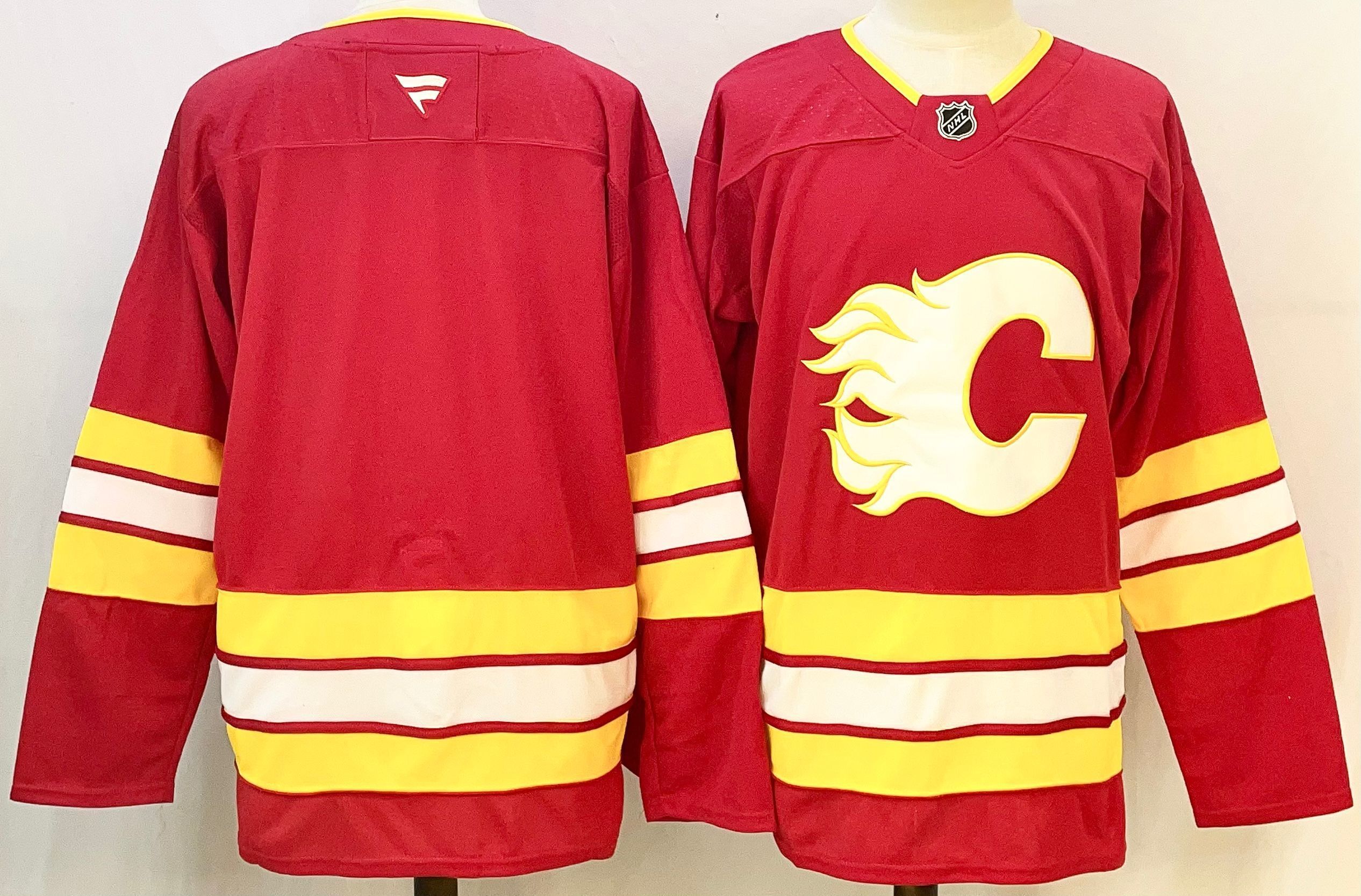 Men Calgary Flames Blank Red 2026 Adidias NHL Jersey style 001